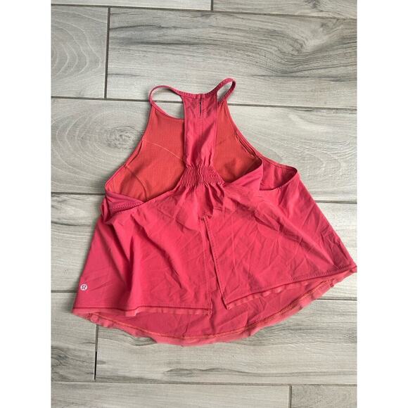 Lululemon Free Spirit Tank Size S ? LTCR Built In Bra Tie Up Swift Ultra Lite - Picture 2 of 4